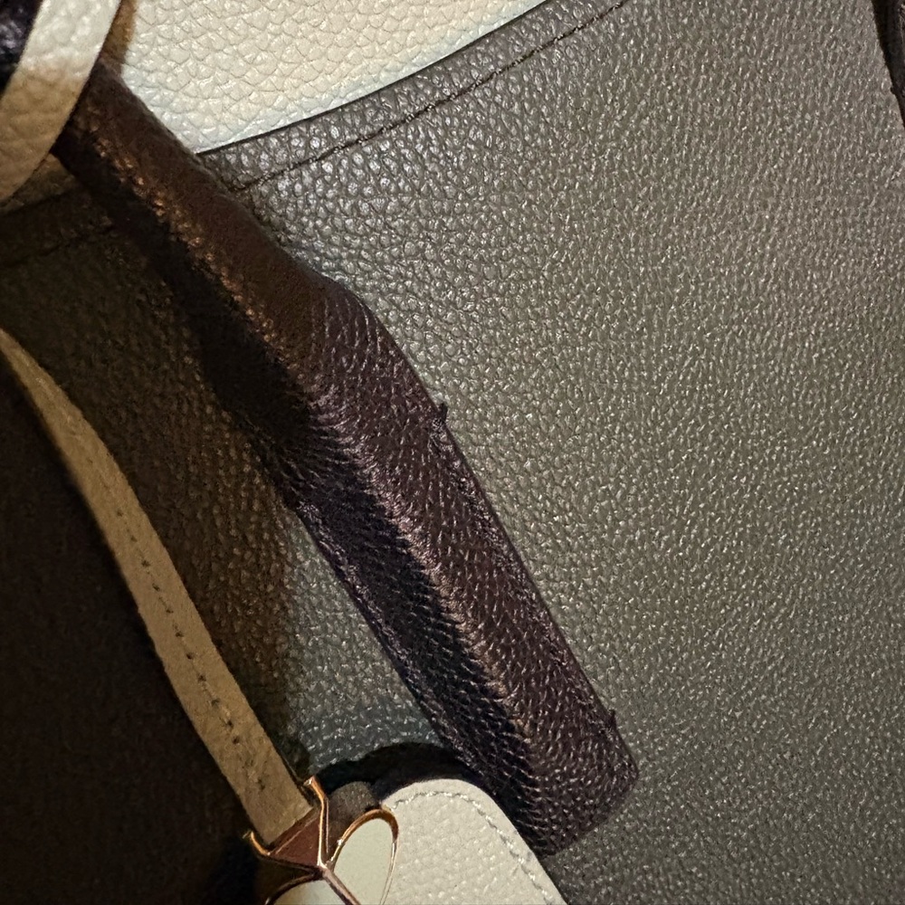 Kate Spade Two-Tone Green and Black Tote - Picture 12 of 15